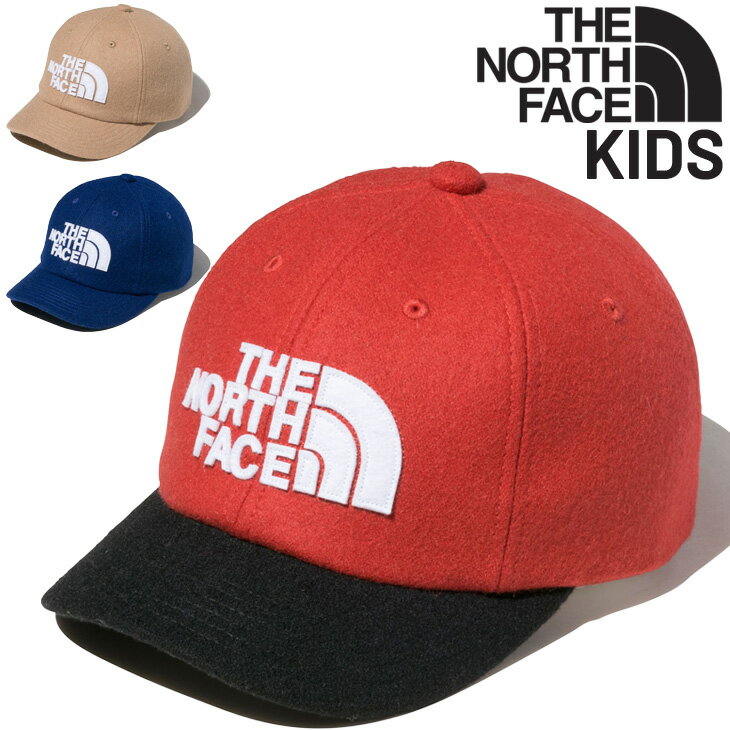 送料無料 帽子 キッズ ジュニア 子供用 ノースフェイス THE NORTH FACE フランネル キャップ/カジュアル 子ども 男の子 女の子 秋冬 ロゴ ぼうし ベースボールキャップ アクセサリー/NNJ42203