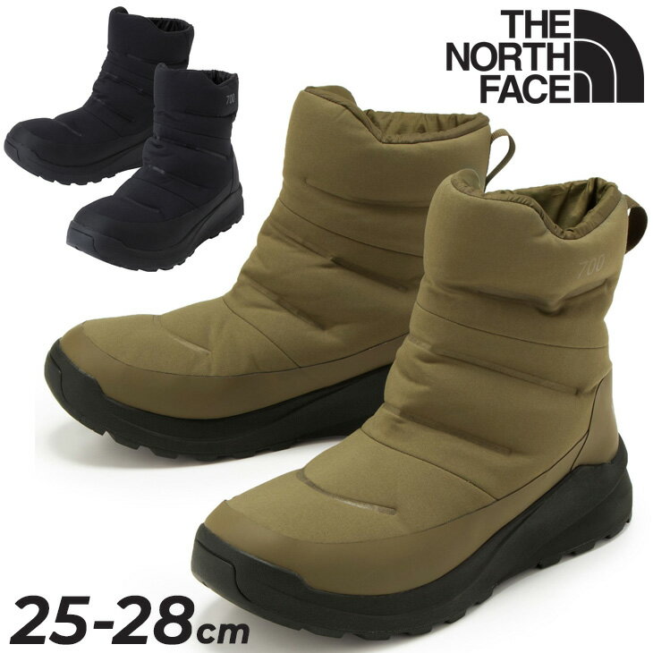 送料無料 ウィンターブーツ メンズ ノースフェイス THE NORTH FACE ヌプシ ダウン ブーティ 2/保温 防水 はっ水 スノーブーツ アウトドア カジュアル シューズ 男性 防寒靴 雨 雪 くつ/NF02275