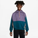 送料無料 ウィンドブレーカー ウインドブレーカー キッズ 130-160cm 子供服/ナイキ NIKE YTH 1/2ジップ パーカー プルオーバー/スポーツウ...