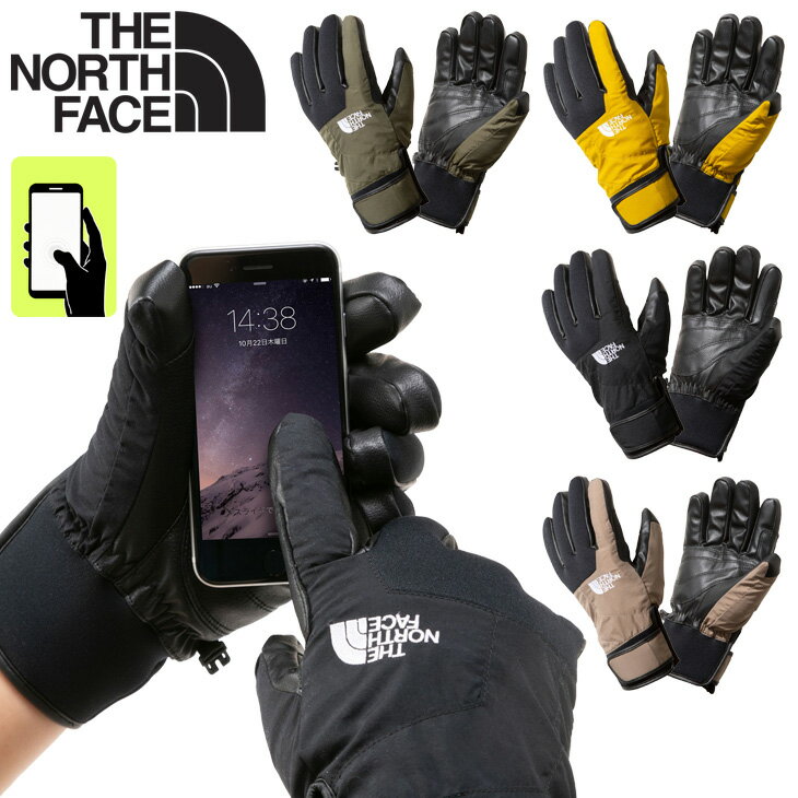 送料無料 手袋 防寒用 ノースフェイス THE NORTH FACE アースリーグローブ/スマホ・タッチスクリーン対応 メンズ レディース 保温 防水透湿 冬 アウトドア トレッキング タウン カジュアル 自転車 てぶくろ アクセサリー/NN62220