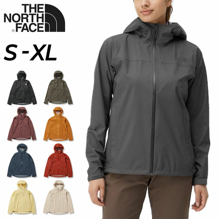 【全P5倍】3月5日限定★送料無料 ノースフェイス ウィンドブレーカー レディース アウター/THE NORTH FACE ベンチャージャケット/レイン 防水シェル 軽量 撥水 雨 アウトドアウェア 女性 上着 登山 トレッキング キャンプ/NPW12006【0404_F】