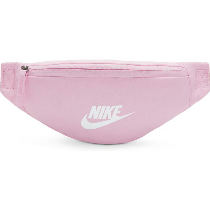 【全品P5倍★7月25日限定】ウエストバッグ ウエストポーチ メンズ レディース ナイキ NIKE ヘリテージ　S ウエストパック スポーツバッグ ヒップバッグ 鞄 ピンク かばん サステナブル DB0488-663のサムネイル