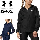 ◆ 商品詳細情報 ◆ ブランド アンダーアーマー UNDER ARMOUR 商品番号 1378322 カラー (001)ブラック (410)ミッドナイトネイビー サイズ SMサイズ MDサイズ LGサイズ XLサイズ 素材 ポリエステル100％ ◆画像のカラーについて◆ 商品画像のカラーにつきましては、PC、モバイルなど閲覧環境等により実物のカラーと多少異なることもございます。 予めご理解のうえご注文を賜りますようお願いいたします。 ギフト対応 ※メーカー希望小売価格はメーカーサイトに基づいて掲載しています (記載価格が税抜き価格になっている場合もございます)【アンダーアーマー UNDER ARMOUR / レディース / アウター】 ◆上下セットはこちら◆ ◆セットが組めるパンツはこちら◆ ◆　商　品　説　明 ◆ □□□当店で販売しております商品はすべて【正規取扱品】です□□□ アンダーアーマー(UNDERARMOUR)から、レディースのウィンドジャケット 「UAワードマーク ウーブン フルジップ ジャケット」です。 撥水加工を施した軽量な素材を使用したジャケット。 シンプルなデザインに腕のUAテキストロゴがスポーティな印象を演出する。 肌寒い日のウォームアップのシーンに大活躍するアイテム。 別売りのパンツ（商品番号 1378323）とのセットアップでの着用もおすすめです！。 ・両サイドにポケット ・STORM(ストーム)：撥水加工を施したファブリックが雨や雪をはじき、悪天候下でもドライで快適な状態を保つ