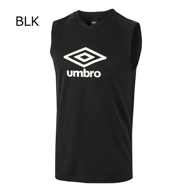 アンブロ ノースリーブシャツ メンズ UMBRO サッカー フットサル トレーニング スポーツウェア 練習着 吸汗速乾 男性 Tシャツ 袖なし スリーブレス トップス UUUVJA66 2