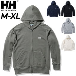 ヘリーハンセン パーカー（メンズ） 送料無料 ヘリーハンセン パーカー スウェット メンズ HELLYHANSEN フルジップ フーディ 薄手 裏毛スウェット アウトドア ウェア キャンプ デイリー カジュアル 男性 シンプル スウェットシャツ/HE32321