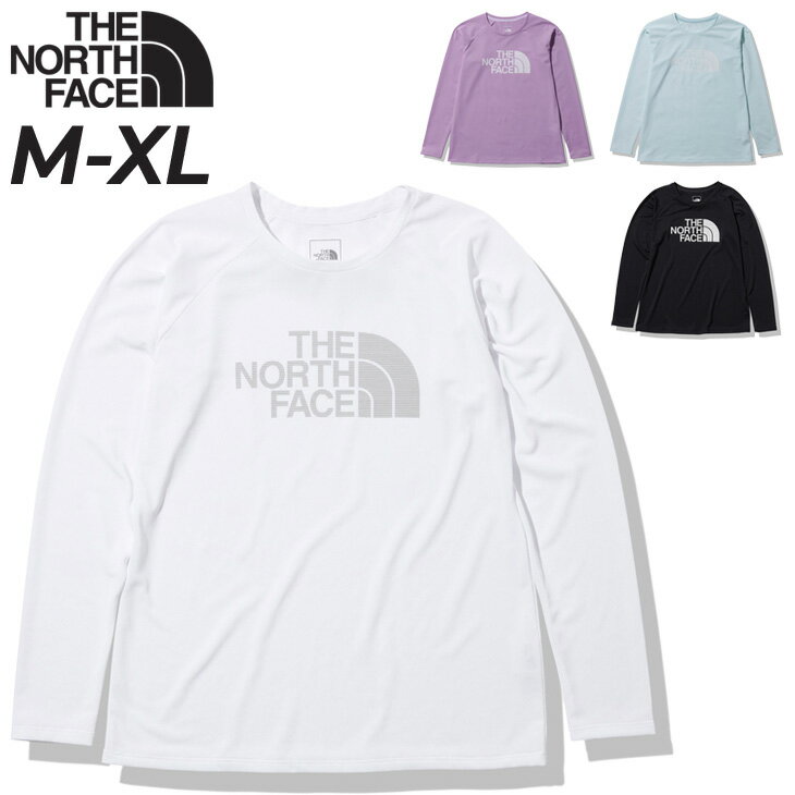 送料無料 ノースフェイス 長袖 Tシャツ レディース THE NORTH FACE プリントT 吸汗速乾 抗菌防臭 ランニング トレーニング スポーツ キャンプ アウトドア デイリー カジュアル ウェア ロンT 女性 トップス/NTW12377