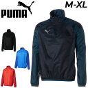 送料無料 プーマ ピステシャツ 長袖 メンズ プーマ PUMA TEAMCUP PISTE サッカー 野球 ラグビー テニス バレーボール スポーツウェア 防風 ウィンドブレーカー ウインドブレーカー 1/4ジップ プルオーパー 男性 トレーニング フットサル 練習 部活 ジム トップス/658439