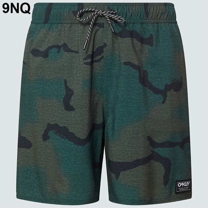 送料無料 オークリー ビーチショーツ メンズ 水着 OAKLEY ウォーターパンツ 男性用 サマー ショートパンツ 水泳 海水浴 川 水辺 アウトドア レジャー ボトムス 夏 半ズボン/FOA404406