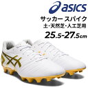 送料無料 アシックス サッカー スパイク メンズ asics DS LIGHT CLUB+ ワイドモデル 土・天然芝・人工芝 学生 部活生 フットボール マイクロファイバー採用 スポーツシューズ くつ クツ 靴/1103A073