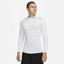 ナイキ 送料無料 ナイキ インナーシャツ 長袖 メンズ NIKE ナイキ プロ Dri-FIT モックネック 吸汗速乾 トレーニング ランニング スポーツウェア 白 ホワイト ジム 男性 トップス/FB7909-100【返品不可】