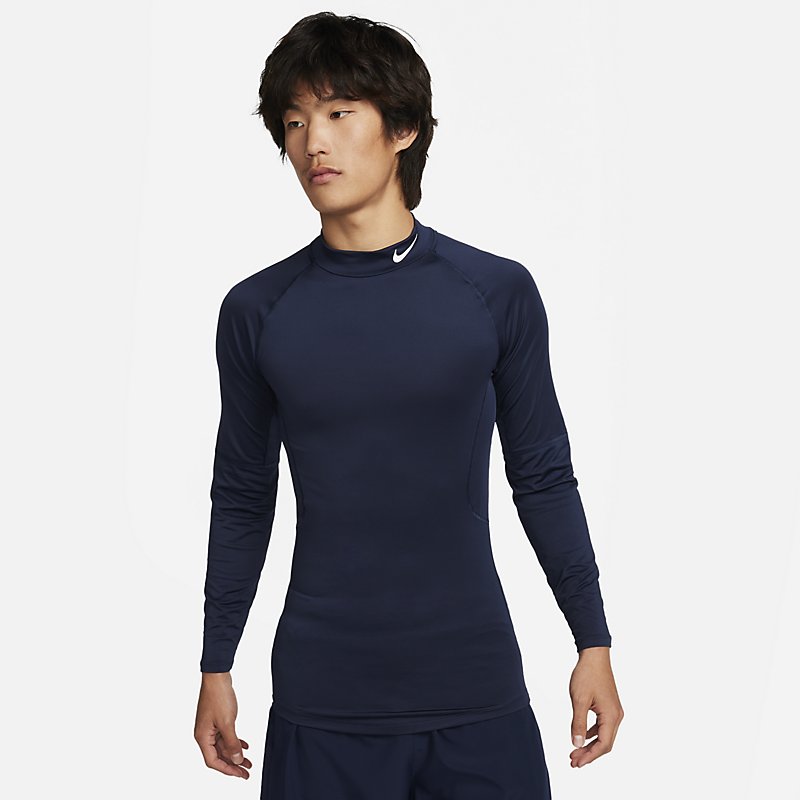 ナイキ 送料無料 ナイキ インナーシャツ 長袖 メンズ NIKE ナイキ プロ Dri-FIT モックネック 吸汗速乾 トレーニング ランニング スポーツウェア 男性 ジム トップス/FB7909-451【返品不可】