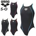 GW中も発送■送料無料 アリーナ 水着 練習用 レディース 水泳 競泳 arena TOUGHSUIT トレーニングワンピース(オープンバック) 女性用 女子 ...