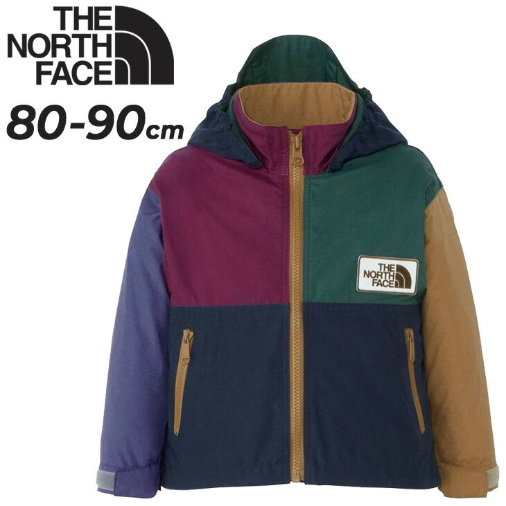 【全P5倍★8月5日限定】送料無料 ノースフェイス ベビーウェア ウインドブレーカー 80cm 90cm THE NORTH FACE ジャケット 子供服 キッズ 子ども 幼児 ジャンバー アウトドア カジュアル/NPB72312