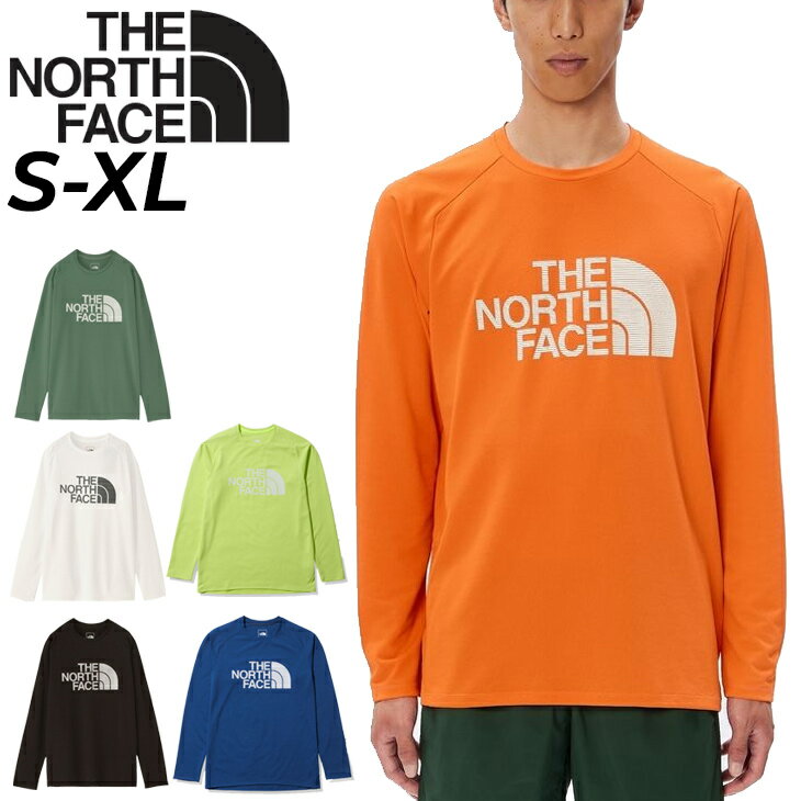 送料無料 ノースフェイス 長袖 Tシャツ メンズ THE NORTH FACE プリントT 吸汗速乾 抗菌防臭 ランニング ジム ジョギング トレーニング スポーツ キャンプ アウトドア デイリー カジュアル ウェア ロンT 男性 トップス/NT12377