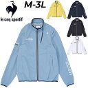 送料無料 ルコック ゴルフウェア メンズ le coq sportif golf 2WAYブルゾン ジャケット ベスト アウター 保温 防風 はっ水 男性 GOLF ジャンバー 秋 冬/QGMWJK00