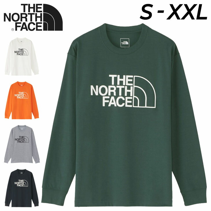 送料無料 ノースフェイス 長袖 Tシャツ メンズ THE NORTHFACE プリントT UVカット アウトドア ウェア ..