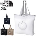 ザ・ノース・フェイス トートバッグ 20L 大型 エコバッグ 大きい THE NORTH FACE ライトボールトートM 手提げ ナイロン 鞄 ポケッタブル コ...