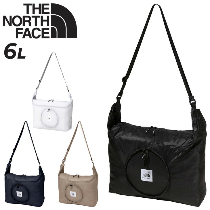 送料無料 ノースフェイス ショルダーバッグ 6L メンズ レディース THE NORTH FACE ナイロン 鞄 メンズバッグ レディースバッグ かばん カジュアル サコッシュ ポケッタブル コンパクト 携帯 カ…