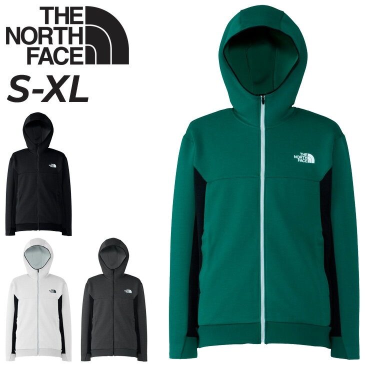 ノースフェイス ジャケット メンズ トレーニングウェア THE NORTH FACE ドライドットアンビションフーディ 抗菌防臭 高機能 ジャージー メンズウェア フルジップ パーカ パーカー スポーツウェ…