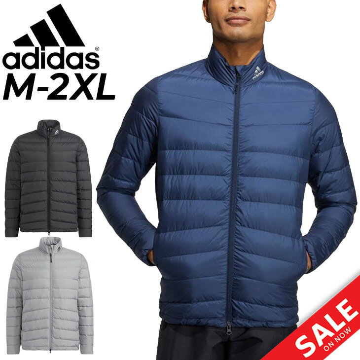 送料無料 アディダス メンズ ダウンジャケット ゴルフウェア adidas GOLF ESS DOWN JK 防寒 アウター ゴルフジャケット ジャンバー ブルゾン 男性 紳士用 メンズウェア ブランド 秋冬 スポーツアパレル スポーツウェア/DP501のサムネイル
