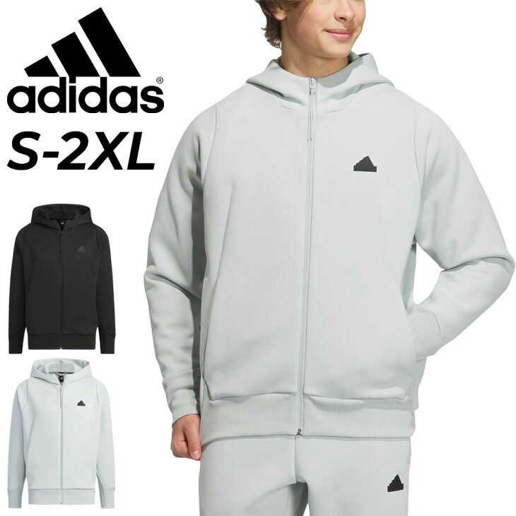 アディダス 送料無料 アディダス パーカー メンズ adidas Z.N.E. ジャケット スウェット フルジップ フーディ パーカ 男性用 スポーツウェア ウエア 保温 アウター メンズウェア スウェジャー 秋冬 ブランド アパレル/IKP09