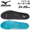 ミズノプレミアムインソール バレーボール用 mizuno 24-28cm メンズ レディース 中敷き 立体成型 耐久性 柔らかい バレーシューズ用 ユニセックス スペア 交換用 シューズアクセサリー ブランド/V1GZ1702