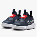 ナイキ ベビー キッズ スニーカー NIKE フレックス ランナー 2 TDV 子供靴 12-16cm スリッポン スリップオン ローカット スポーティ カジュアル ベビーシューズ キッズシューズ ベビー靴 子ども こども 赤ちゃん ブランド くつ/DJ6039-403