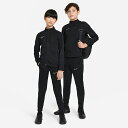 送料無料 ナイキ ジャージ キッズ ジュニア 上下 NIKE Dri-FIT Academy23 サッカー トラックスーツ 130-160cm 子供服 スポーツウェア ウェア ジャケット パンツ セットアップ ジャージー 上下組 子ども フットサル ブラック 黒 ブランド アパレル/DX5480-016