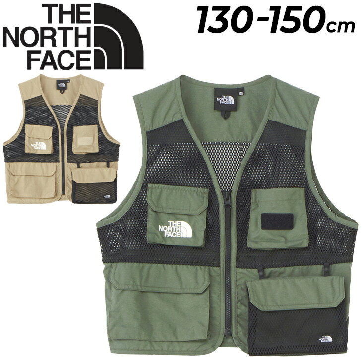 送料無料 ノースフェイス キッズ アウトドアウェア THE NORTH FACE アドベンチャーベスト 130cm 150cm 子供服 アウター キッズウェア 多機能 はっ水 子ども ジュニア 男の子 女の子 キッズウェア キャンプ 林間学校 臨海学校 こども ブランド アパレル/NPJ22324のサムネイル