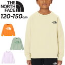 送料無料 ノースフェイス キッズ トレーナー 長袖 THE NORTH FACE カラライズスウェットクルー 120-150cm 子供服 軽量 子ども用 スウェットシャツ クルーネック 軽量 ストレッチ アウトドア カジュアル スエット こども キッズウェア ウエア ブランド アパレル/NTJ12471