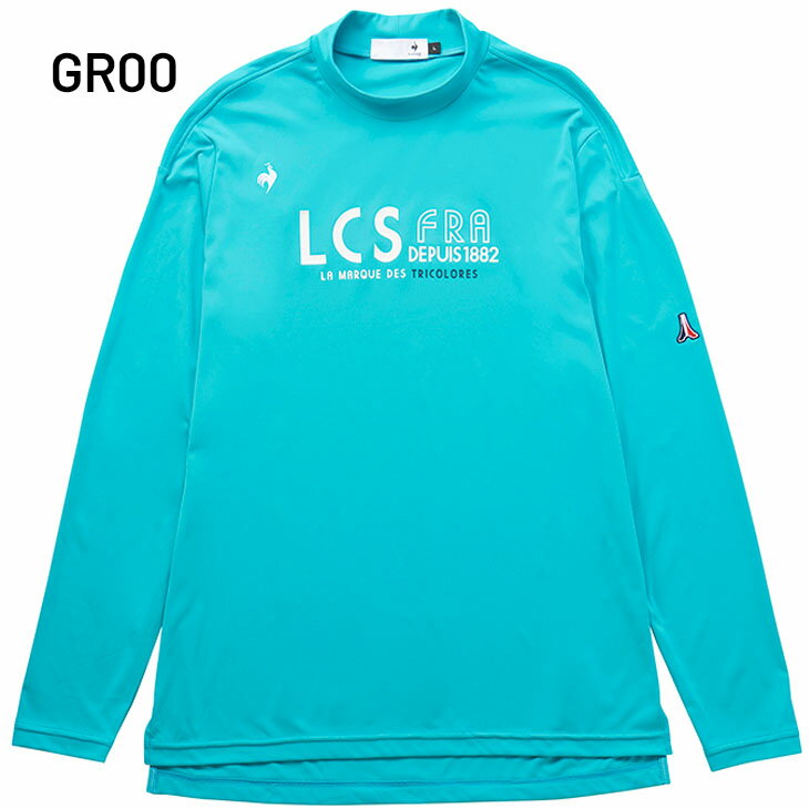送料無料 ルコック ゴルフウェア メンズ モックネック 長袖シャツ le coq sportif ...