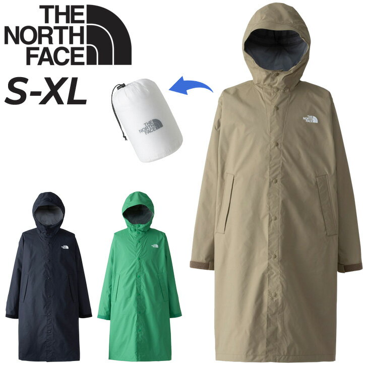 送料無料 ノースフェイス レインコート メンズ THE NORTH FACE プリューデントコート レインウエア 防水 軽量 収納袋付き 男性用 旅行 フェス キャンプ 普段使い デイリー 通勤 ビジネス メン…