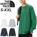 楽天APWORLD送料無料 ノースフェイス 長袖 Tシャツ メンズ THE NORTH FACE スモールボックスロゴティー 速乾 ワンポイント カジュアルウェア アウトドア キャンプ タウン 男性用 服 ロンT シンプル メンズウェア ウエア ブランド アパレル/NT32441