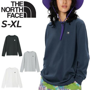 送料無料 ノースフェイス 長袖 Tシャツ レディース THE NORTH FACE スモールボックスロゴティー 速乾 バックプリント カジュアルウェア アウトドア キャンプ タウン 女性用 服 ロンT レディースウェア ウエア ブランド アパレル/NTW32441