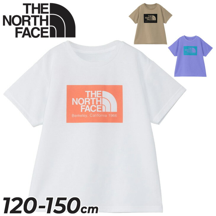 送料無料 ノースフェイス キッズ 半袖 Tシャツ THE NORTH FACE TNFバグフリーグラフィックティー 120-150cm 子供服 虫よけ加工 吸汗速乾 子ども用 プリントT ロゴT こども アウトドアウェア カジュアル 男の子 女の子 キッズウェア ブランド アパレル/NTJ32441