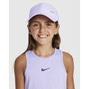 ナイキ 帽子 キッズ ジュニア キャップ 子供用 NIKE Dri-FIT クラブ メタル スウッシュ ベースボールキャップ 子ども スポーツ アクセサリー nike カジュアル パープル系 スポーティ キッズウェア ブランド アパレル/FB5064-512