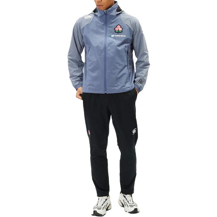 送料無料 カンタベリー ジャージ 上下 メンズ ラグビー 日本代表 canterbury ジャパン R+ フーディジャケット パンツ RUGBY+ JAPAN セットアップ スポーツウェア ウエア ジャージー 上下組 ブランド アパレル/R74061JP-R14076JP