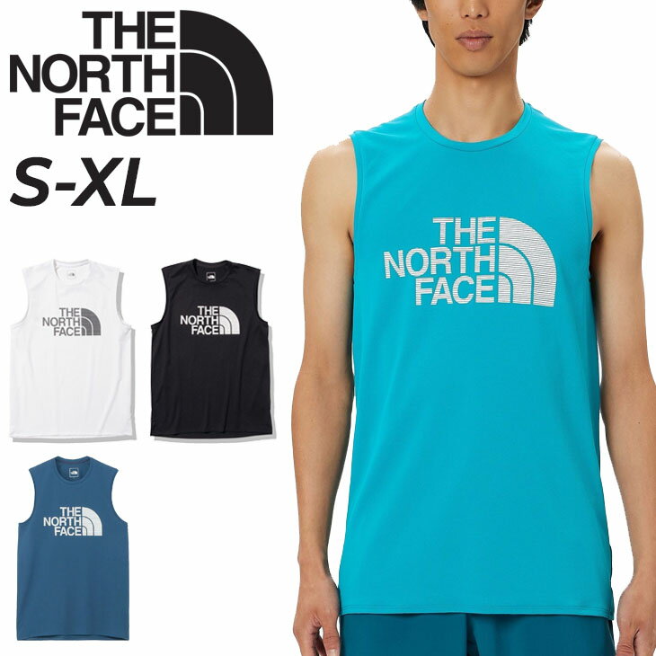 ノースフェイス 送料無料 ノースフェイス ノースリーブシャツ メンズ タンクトップ THE NORTH FACE スリーブレス Tシャツ 吸汗速乾 抗菌防臭 UVカット トレーニング スポーツウェア ランニング ジム 男性 トップス ブランド アパレル/NT12375