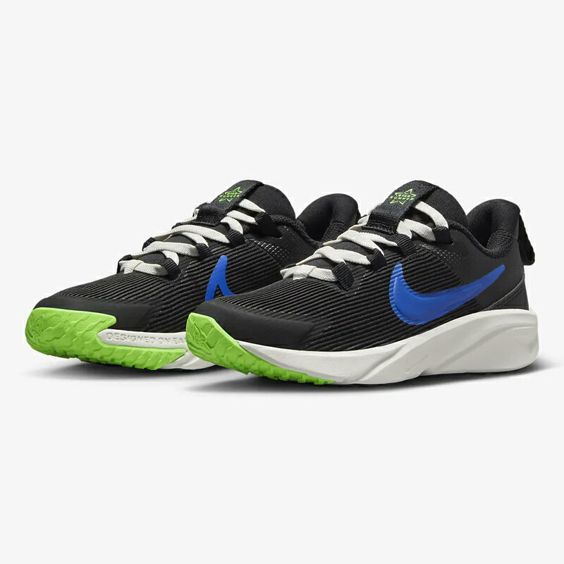 スニーカー 女の子 送料無料 ナイキ キッズシューズ スニーカー NIKE スターランナー 4 NN PS 子供靴 16.5-22cm ローカット スポーツ カジュアル 運動靴 スポーティ 子ども ジュニアシューズ nike 男の子 女の子 小学生 通学 黒 青 ブランド STAR RUNNER くつ/DX7614-004