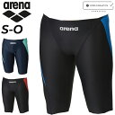GW中も発送■送料無料 アリーナ 水着 メンズ 競技用 WA承認 水泳 競泳 arena AQUA RACING レーシングスパッツ(ハーフレッグ)初級スイマー...