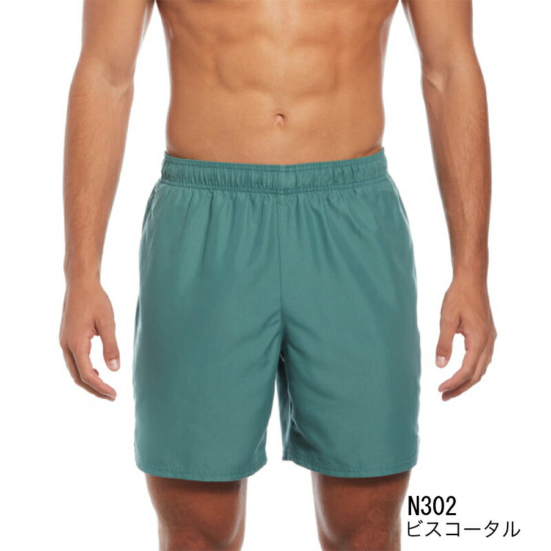 ナイキ メンズ 水着 ショートパンツ NIKE SWIM エッセンシャル7 ボレーショーツ USサイズ ショーツ型インナーつき 男性用 サーフパンツ 水陸両用 ハーフパンツ スイムパンツ スイムウェア 水泳 プール ビーチ ブランド アパレル/NESSA559-N302【返品不可】