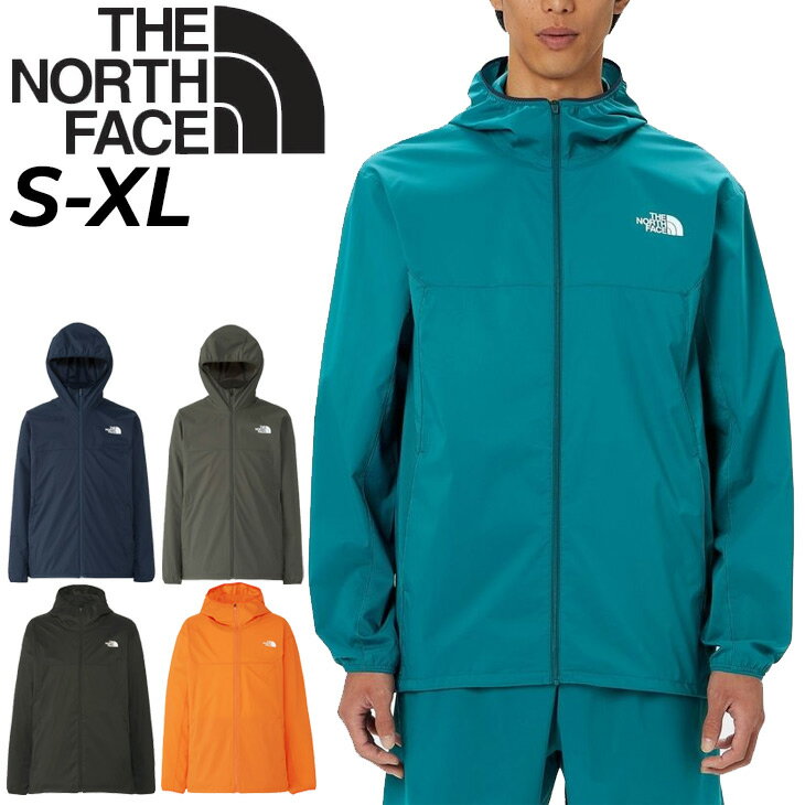 楽天APWORLD送料無料 ノースフェイス ウィンドブレーカー メンズ THE NORTH FACE ES エニータイムウインドフーディ ウィンドジャケット アウトドアウェア アウター はっ水 撥水 防風 UVカット ウインドブレーカー 登山 キャンプ スポーツ 男性用 ジャンバー ブランド アパレル/NP72385