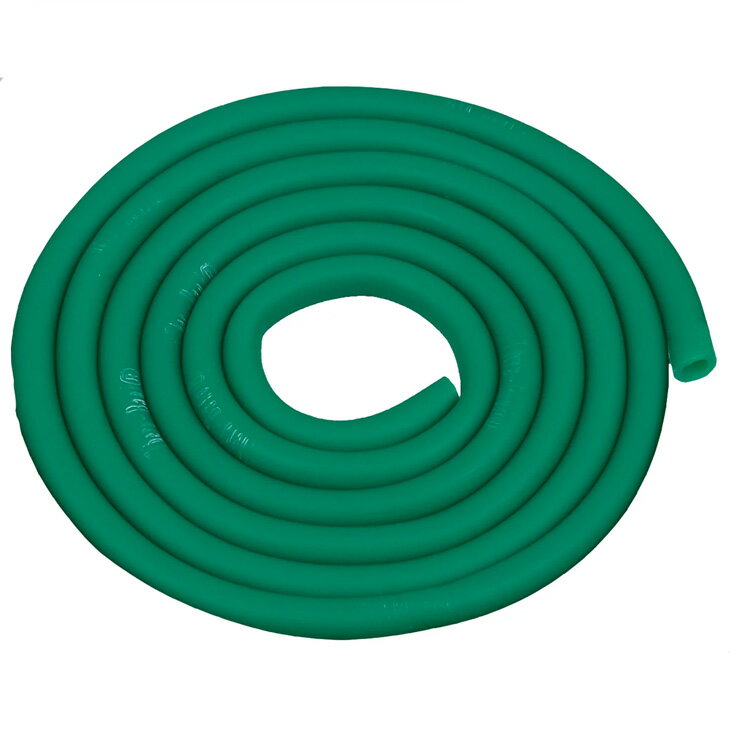 D&M セラバンド トレーニングチューブ 初心者向け ディー＆エム THERABAND セラチューブ 強度レベル+1 フォーエントリー 緑 グリーン 全長1m マニュアル冊子付 ビギナー トレーニングゴム 筋トレ エクササイズ 運動 体幹 シェイプアップ リハビリ ブランド ギア 器具/TTE13 2