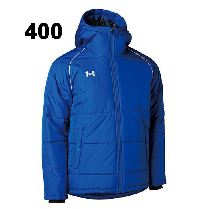 送料無料 アンダーアーマー 中綿ジャケット メンズ ユニセックス UNDER ARMOUR UAチーム インサレート ルーズ 防寒 アウター 大きいサイズ はっ水 防風 軽量 スポーツウェア フード付き ジャンバー コート ブランド アパレル/1381848【取寄】【ギフト不可】【返品不可】