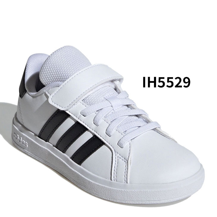送料無料 アディダス スニーカー キッズ ジュニア 17-21.5cm adidas グランドコー...