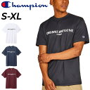 チャンピオン 半袖 Tシャツ メンズ Champion E-MOTION バスケットボール クルーネック 吸汗速乾 抗菌防臭 半袖シャツ プリントT スポーツウ...