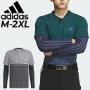 送料無料 アディダス ポロシャツ メンズ ゴルフシャツ adidas GOLF PRIMEKNIT サイドシームレス アームカバー付き 半袖シャツ 総柄 ゴルフウェア 高機能 ゴルフポロ 男性 紳士用 メンズウェア スポーツウエア 服 トップス ブランド アパレル/JSC01