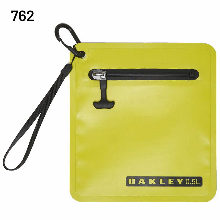 オークリー ポーチ 0.5L OAKLEY BARREL WALLET ウォレット ユニセックス メンズ レディース 防水 PVC 小物入れ リストストラップ コインケース ロゴ 黒 黄緑 水色 ブラック イエロー ブルー アクセサリー カジュアル スポーティ スポーツ雑貨 ブランド さいふ/FOS901651