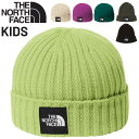 ザ・ノース・フェイス キッズ ニット帽子 ニットキャップ THE NORTH FACE カプッチョリッド 日本製 子ども用 ビーニー 防寒グッズ 冬小物 寒さ対...
