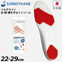 ソルボセイン 中敷き ソルボライト インソール 22-29cm SORBOTHANE ソルボジャパン メンズ レディース 衝撃吸収 アーチサポート 取り換え用 ...